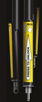 swv8ecv800004 Camloc Steel Gas Strut, with Ball & Socket Joint, 564.0mm Extended Length, 250.0mm Stroke Length