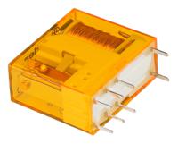 406180124000 Finder PCB Mount Power Relay, 12V ac Coil, 16A Switching Current, SPDT