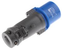 0-527-42 Legrand, HYPRA IP44 Blue Cable Mount 2P + E Industrial Power Plug, Rated At 32A, 230 V