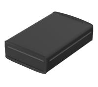 48438651hmt1 Bopla BoVersa Series Black, Transparent Polycarbonate General Purpose Enclosure, 287.1 x 185 x 73mm
