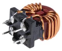 7448229004 Wurth 350 μH ±30% Common Mode Choke, 8.5A Idc, 5.5mΩ Rdc 250 V, WE-CMB HC