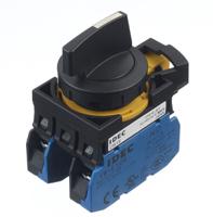 cw1s-31le20 Idec Spring Return Selector Switch - (DPST) 22mm Cutout Diameter 3 Positions