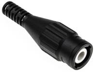 679760-21 Staubli, Plug Cable Mount BNC Connector, Crimp Termination, Straight Body