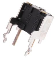 b3f-3155 Omron Orange Plunger Tactile Switch, SPST 50 mA @ 24 V dc Through Hole