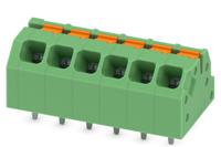 1861975 Phoenix Contact SPTAF 1/ 6-3.5-IL Series PCB Terminal Block, 6-Contact, 3.5mm Pitch, Through Hole Mount, 1-Row, Screw