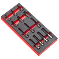modmshpb Facom Hexagon Sockets 14 Pieces, Hexagon