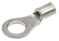 322798 TE Connectivity, STRATO-THERM Uninsulated Ring Terminal, M4 Stud Size, 0.26mm² to 1.65mm² Wire Size