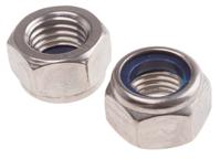 797-6377 RS PRO Stainless Steel Lock Nut, DIN 985, M16