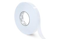 223-1087 RS PRO F20 White Double Sided Paper Tape, 0.1mm Thick, 25mm x 50m