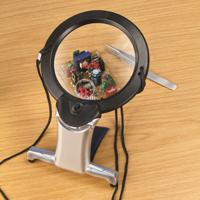 146-5485 RS PRO Illuminated Magnifier, 2X x Magnification
