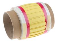 rps-18-1220-4 TE Connectivity RPS Yellow Heatshrink Labels, 12.7mm Width, 250 Qty