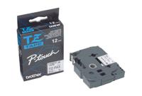 tzefa3 Brother Blue on White Label Printer Tape, 3 m Length, 12 mm Width