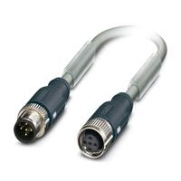 1419053 Phoenix Contact Male 5 way M12 to Female M12 Bus Cable, 5 m