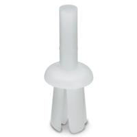 3240499 Phoenix Contact White Nylon Rivet connected to the body, 6mm Max. Bundle