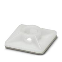 3240706 Phoenix Contact Self Adhesive Clear Cable Tie Mount 19 mm x 19mm, 4mm Max. Cable Tie Width