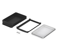 48338651hmt2 Bopla BoVersa Series Black, Transparent Polycarbonate General Purpose Enclosure, 323 x 185 x 76mm