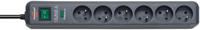 1159291136 brennenstuhl Type E - French 6 Gang Distribution Unit, 1.4m Cable, No, 16A, 230 V, No, Surge Protected