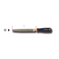 1719bmx6m BETA 150mm, Smooth, Half Round Engineers File With Soft-Grip Handle
