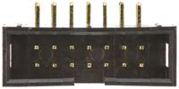 t821114a1r100ceu Amphenol Communications Solutions T821 Series Right Angle Through Hole PCB Header, 14 Contact(s), 2.54 mm Pitch, 2 Row,