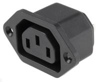 811-7193 RS PRO C13 Panel Mount IEC Connector Socket, 10A, 250 V