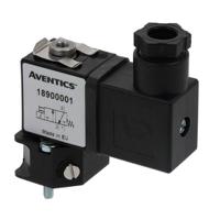 189000014850-60 EMERSON – AVENTICS Pneumatic Solenoid Valve 18900001.48/50-60, 3 Port, NC