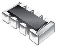 cay16a-102j4as Bourns 1kΩ Resistor Array, 4 Resistors, 0.25W total, 1206 (3216M), Convex
