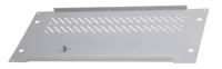 852-362 RS PRO Grey Steel Rear Panel, 3U, 42HP, Ventilated