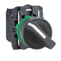 xb5ad23 Schneider Electric Selector Switch - (2NO) 22.5mm Cutout Diameter 2 Positions
