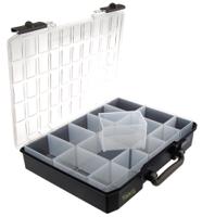 138536 Raaco 15 Cell Blue PC, PP, Adjustable Compartment Box, 415mm x 330mm x 80mm