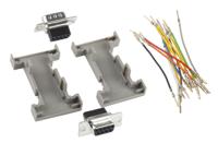 382-2724 RS PRO D Sub Adapter Male 9 Way D-Sub to Female 9 Way D-Sub