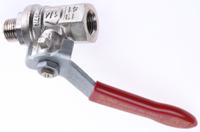733-5230 RS PRO Brass Full Bore, 2 Way, Ball Valve, Threaded, BSPP 6.35mm, 40 → 30bar Operating Pressure