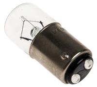 339-3383 RS PRO BA15d Indicator Light, Clear, 24 V ac, 200 mA, 1000h