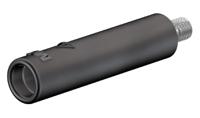 231031-21 Staubli Black Female Banana Socket, 4 mm Connector, Screw Termination, 32A, 600V, Nickel Plating