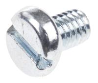 560-849 RS PRO Slot M4 Pan Steel Machine Screws DIN 85 x 6.0mm