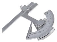 235-7550 RS PRO 180° Metric  Vernier  Bevel Protractor, 150 mm Stainless Steel Blade