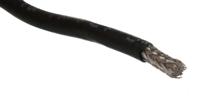 9174-bk001 Alpha Wire Alpha Essentials Coaxial Cable Series, RG174/U Coaxial, Unterminated 50 Ω