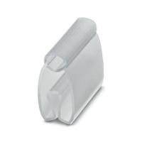 0820549 Phoenix Contact PATG Slide On Cable Marker Carrier, Clear, Pre-printed "Unlabeled", 6 → 10mm Cable, for