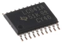 sn74lvc541apw Texas Instruments SN74LVC541APW Octal-Channel Buffer & Line Driver, 3-State, 20-Pin TSSOP