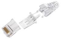 ss-39100-008 Bel-Stewart SS-39 Series Male RJ45 Connector, Cable Mount, Cat6 Straight 1 Port