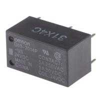 g6b-2014p-us-dc24 Omron PCB Mount Power Relay, 24V dc Coil, 5A Switching Current, DPST