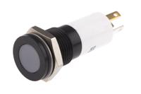 703-8923 RS PRO Panel Mount Indicator, 24V dc, 14mm Mounting Hole Size, Solder Tab Termination, IP67