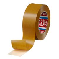 04959-00007-00 Tesa  Translucent Double Sided Cloth Tape, 0.100mm Thick, 8,5 N/cm, Non-Woven Backing, 25mm x 50m