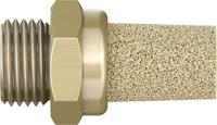 amte-m-lh-g18 Festo AMTE Brass, Bronze 10bar Pneumatic Silencer, Threaded, G 1/8 Male