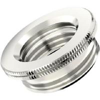 52104314 Lapp Cable Gland Adaptor, M25 Exterior Thread, M20 Interior Thread, Nickel Plated Brass, SKINDICHT Series