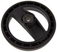 78511 Elesa Black Technopolymer Hand Wheel, 99mm diameter