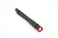 219-8138 RS PRO LED Pen Torch Black, Red - Rechargeable 400 lm, 155 mm