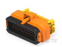 2371885-6 TE Connectivity, 2371, AMPSEAL Female 35 Way Housing For Female Terminals for use with Automotive Connectors
