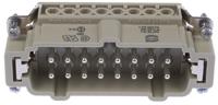 09330162601 HARTING Heavy Duty Power Connector Insert, 16A, Male, Han E Series, 16 Contacts