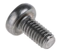 190-484 RS PRO Pozidriv M4 Pan A4 316 Stainless Steel Machine Screws DIN 7985Z x 8.0mm