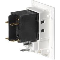 3-108-454 Schurter C14, C18 Panel Mount IEC Connector Male, 10A, 250 V